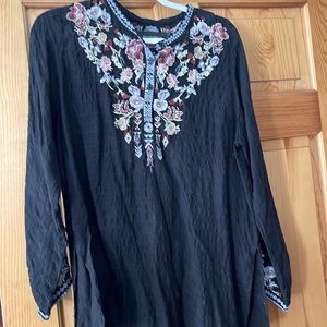 Johnny Was blouse. Excellent condition. Size Medium
